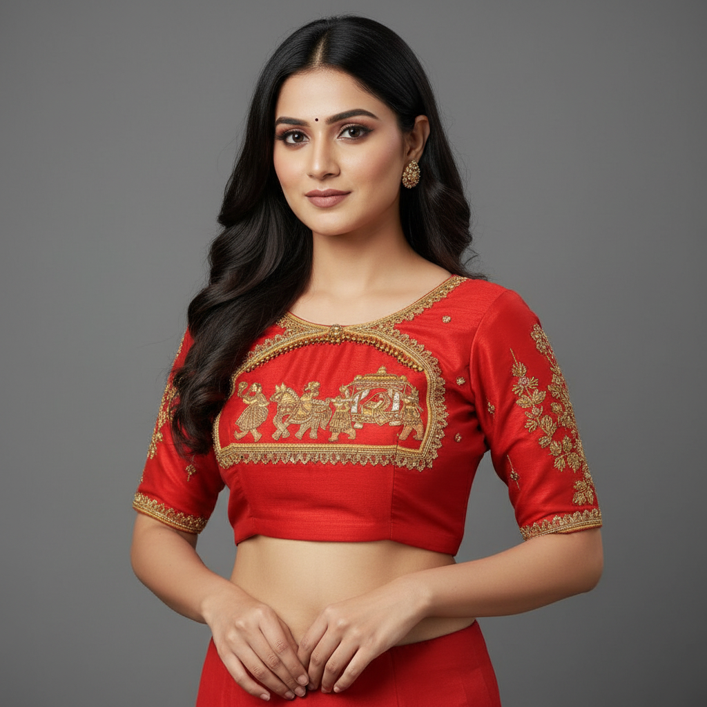 Red Blouse - Image 2